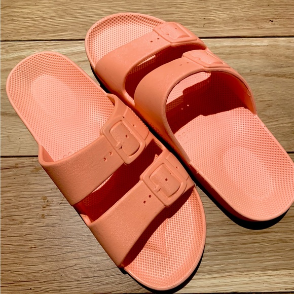 Freedom Moses womens slides, sandals, capri 7/8 - Picture 3 of 6